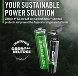 COAST ZITHION-X USB-C AA Rechargeable Batteries - 4 Pack AA