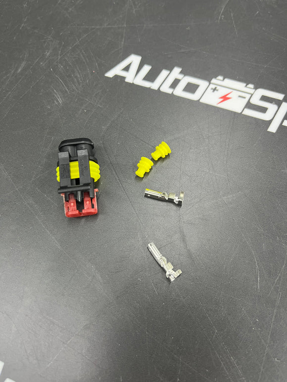 Superseal Connector 1.50mm Two Way Female - DURITE