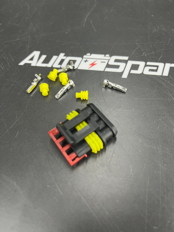 Superseal Connector 1.50mm Four Way Female - DURITE