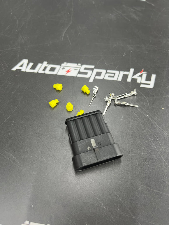 Superseal Connector 1.50mm Five Way Male - DURITE