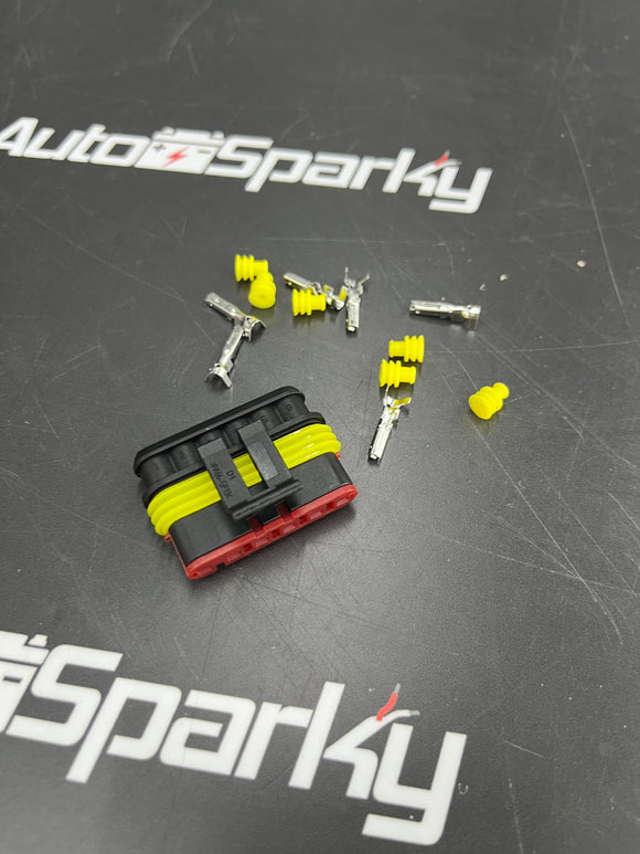 Superseal Connector 1.50mm Six Way Female - DURITE