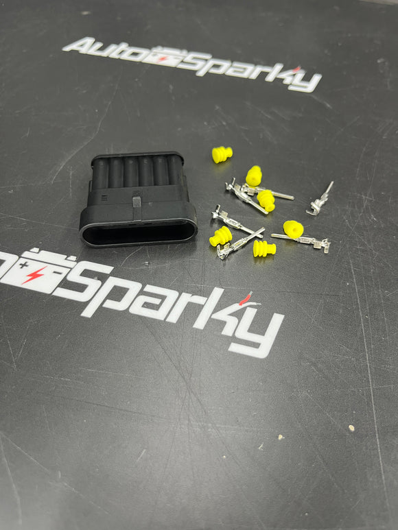 Superseal Connector 1.50mm Six Way Male - DURITE