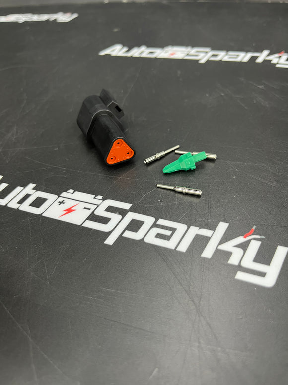 Deutsch DT Connector Male 3 way - DURITE