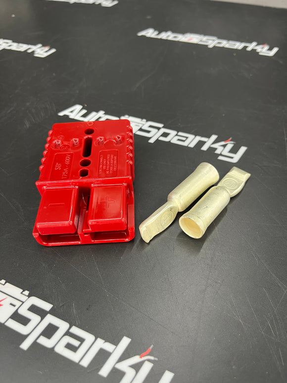 Anderson Power Connector - 175A Red High Current Battery Connector - Durite