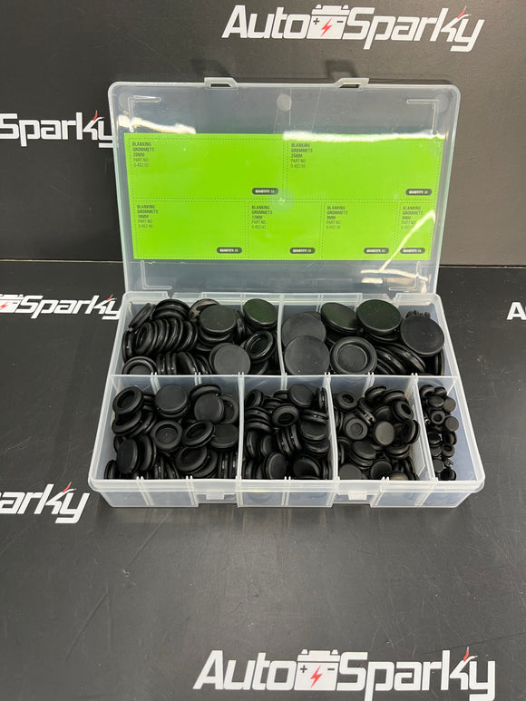 Assorted Automotive Blanking Grommet Kit - 280 Pieces - Durite