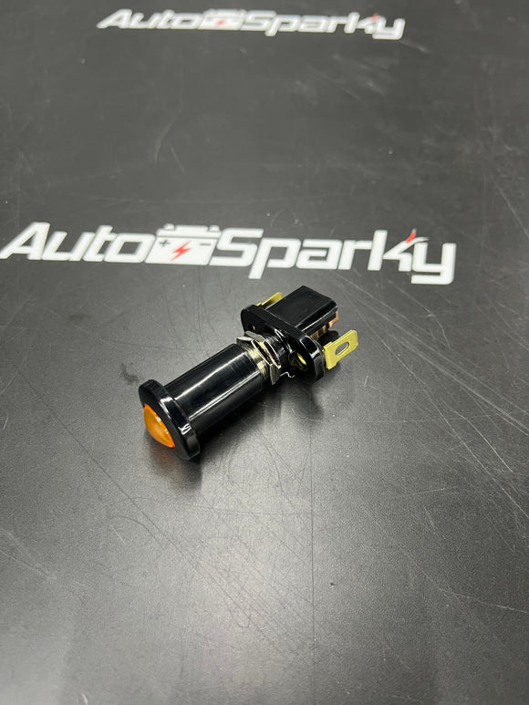 Illuminated On-Off Single Pole Push-Pull Switch 10A - Durite