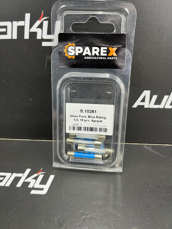 Glass Fuse 2.5 Amps 10pcs - Sparex