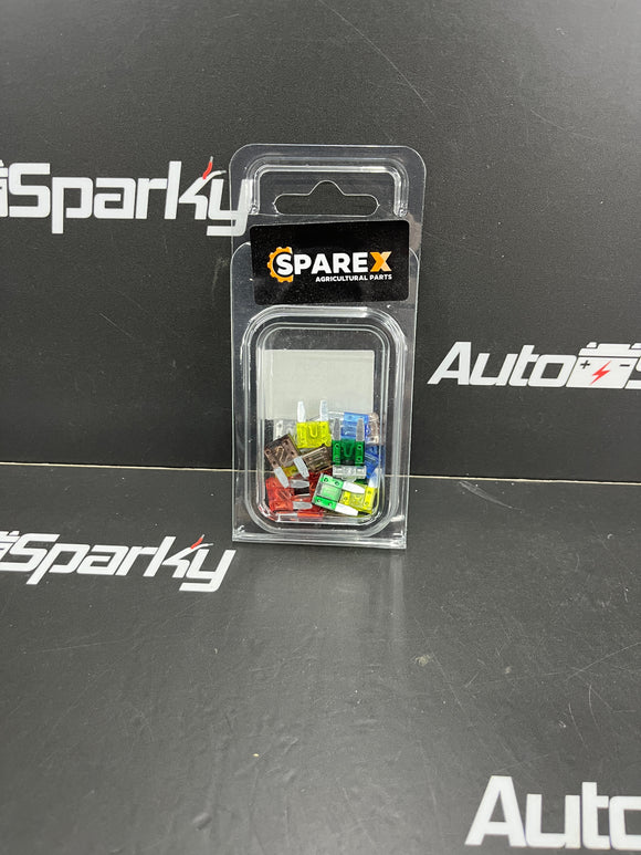 Mini Blade Fuse Assortment 21pcs - Sparex