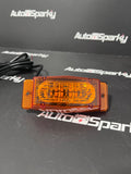 LED Amber Double Burner with Strobe - Classic Look
