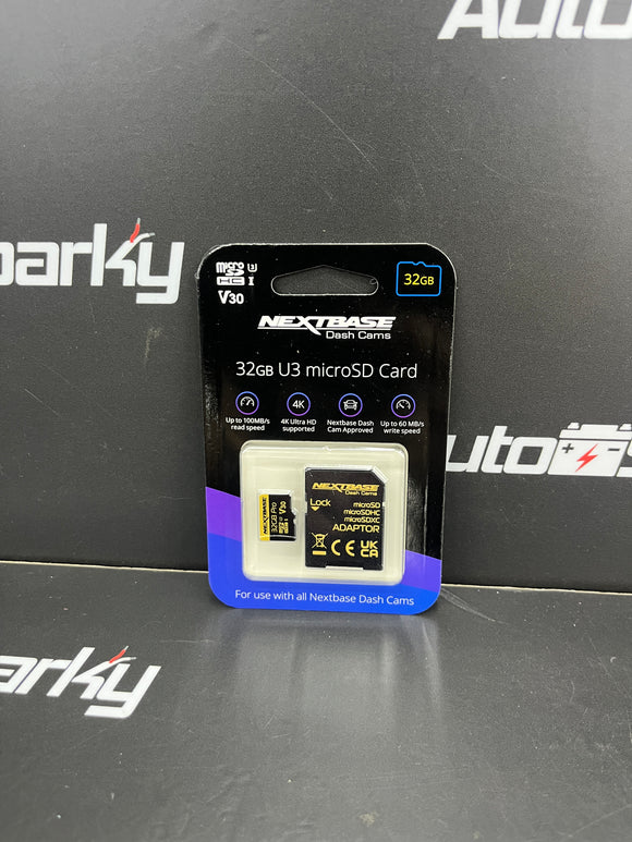 Nextbase U3 Micro SD Card with Adapter - 32gb, 64gb & 128gb
