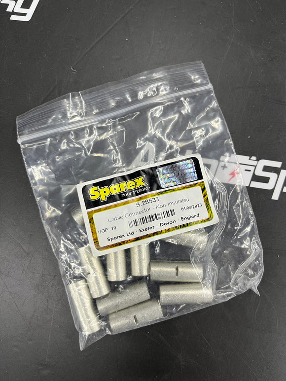 Uninsulated Inline Terminals - 10 Pack - Sparex