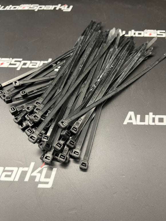 Black Nylon Cable Ties (Various Sizes Available)