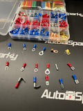 Electrical Terminal & Heat Shrink Set - 350 Pieces