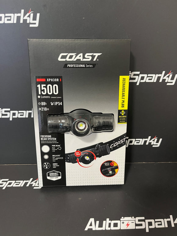 Coast XPH30R Rechargeable Head Lamp - 1500lm