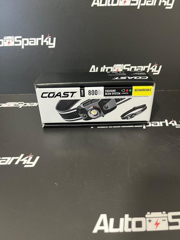 Coast FLX40R Tri Colour Focusing Rechargeable LED Head Torch