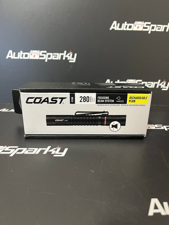 Coast XT10R Compact Dual Power Torch with Bite Grip