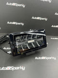 Tralert Atlas 220+ Old Skool Rectangle LED Driving Light - Amber or White DRL & Amber Strobe
