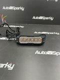 Smoked Amber Strobe with Halo DRL / Parking Light - Halo available in Amber, White or Red