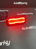 Smoked Amber Strobe with Halo DRL / Parking Light - Halo available in Amber, White or Red