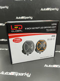 9" 160Watt 11,000Lumen Driving Light - Amber Strobe - Amber or White DRL