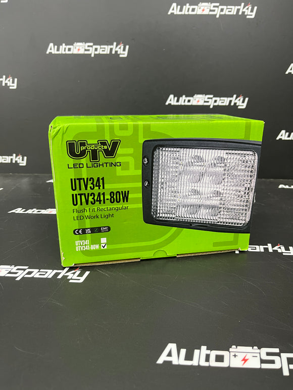 80Watt 6400Lumen LED Cab Light or Hi/Lo Beam Headlight for Massey / Claas / Deutz / Case / Fendt & More! - UTV Products