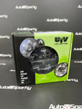 Defender LED Headlight with DRL - Available in Black or Chrome - UTV Products