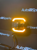 4" LAP Electrical 4800Lm Driving Light - Amber or White DRL with Dynamic Start-Up