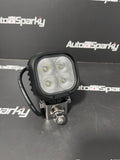 40W 3200Lumen Compact Square LED Work Light - Fully Adjustable Bracket