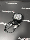 40W 3200Lumen Compact Square LED Work Light - Fully Adjustable Bracket