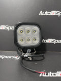 60W 5100Lumen Compact Square LED Work Light - Fully Adjustable Bracket