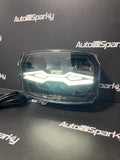X-SPIDER NINJA LED 80Watt Oval Driving Lamp - White DRL & Amber Strobe