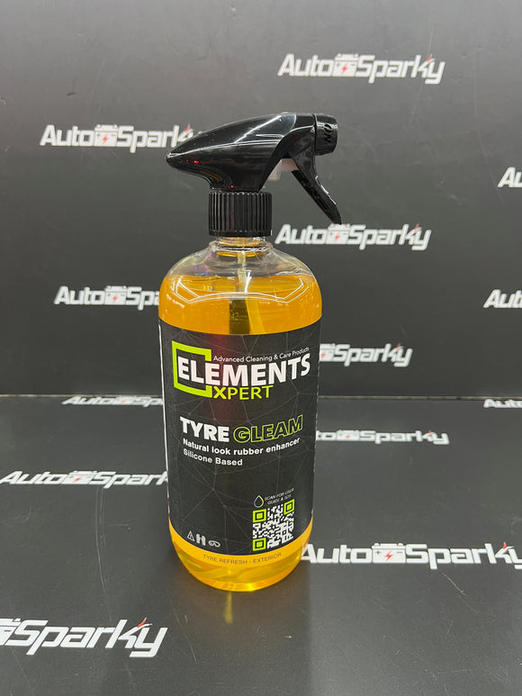 Tyre Gleam - Rubber Enhancer - Silicone Based - 1L or 5L - ELEMENTS XPERT