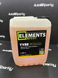 Tyre Gleam - Rubber Enhancer - Silicone Based - 1L or 5L - ELEMENTS XPERT