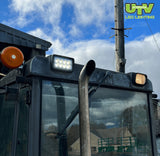 Matbro, Terex, Bateman, JCB 40Watt 3200Lumen Flush Mount / Built In Cab Work Light - UTV Products
