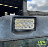 Matbro, Terex, Bateman, JCB 40Watt 3200Lumen Flush Mount / Built In Cab Work Light - UTV Products