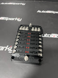 12-Way Fuse Box & Bus Bar - 100amp - Durite