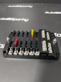 12-Way Fuse Box & Bus Bar - 100amp - Durite