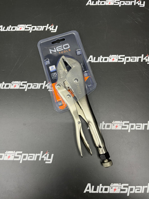 Vice Grips / Locking Pliers with Straight Jaws - 250mm