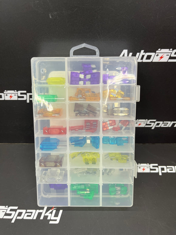 Mini, Standard & Maxi Fuse Assortment Box - 88 Pcs