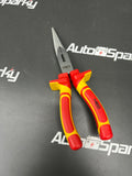Insulated Long Nose Straight Pliers