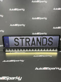 Strands D-Line Number Plate LED Light Bar 9600Lumen with Amber or White DRL