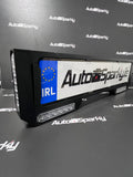Number Plate Surround with x4 Built in Warning Strobes - Available Amber or Amber/White