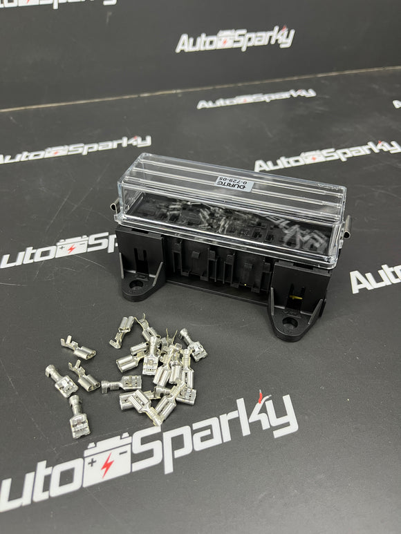 4x Relay Holder - 4 / 5 pins - Durite