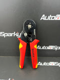 Heavy Duty Crimping Tool for Wire Ferrules (Square) - Baurix German Made