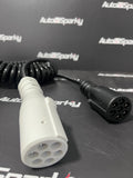 15Pin Coiled 3.5Metre Extension to 2x 7 Pin Plugs - 24v