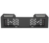 Number Plate Surround with x4 Built in Warning Strobes - Available Amber or Amber/White