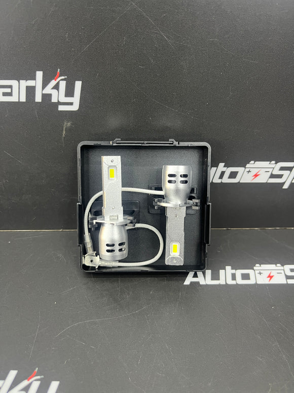 H1 Direct Fit Compact LED Bulbs with Cooling System - Pair - LED Global