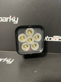 24Watt 2100Lumen Compact Square LED Work Light - Deutsch Connector - LUKA