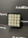 64Watt 5600Lumen Square LED Work Light - Deutsch Connector - LUKA