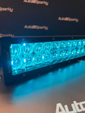 22" 120Watt 12,000Lumen Colour Changing LED Light Bar - 16Million RGB Multi-colours - 20flashing & pulsating lighting modes - Sound Sync Function